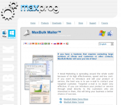 maxbulk mailer delivery software download