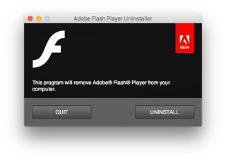 how to uninstall adobe flash player