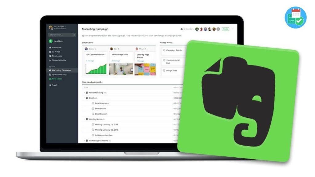 evernote review date