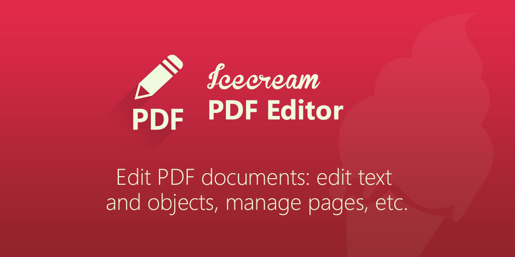 icecream pdf editor pro free download